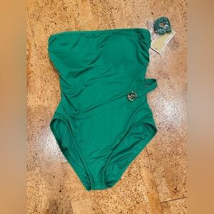 New Michael Kors Emerald Swimsuit Size Women’s 12